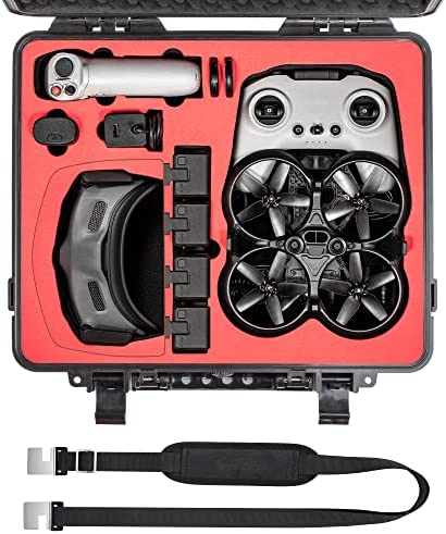 STARTRC Avata Valise pour DJI Avata Accessoires, étui de Transport Rigide étanche pour DJI Avata Drone avec DJI Goggles 2/Goggles V2/FPV Controller/Motion Controller/4 Battery Fiche Technique et Prix au Maroc