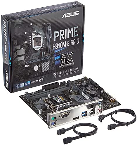 ASUS 90MB0Z20-M0EAY0 Carte mère Intel H310 Socket 1151 Noir Fiche Technique et Prix au Maroc