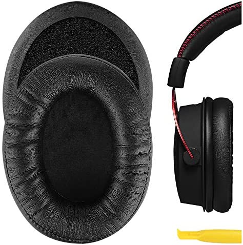 Geekria Remplacement du Coussin d'oreille pour HyperX Cloud Alpha Gaming Headset/Coussin d'oreille/Couvre-Oreilles Oreillettes Pièces de réparation (Noir) Fiche Technique et Prix au Maroc