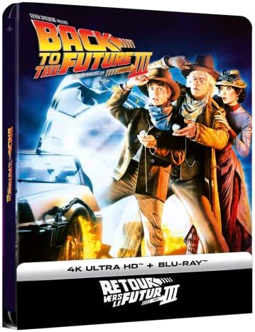 Retour vers Le Futur III [4K Ultra HD + Blu-Ray-Édition boîtier SteelBook] Fiche Technique et Prix au Maroc