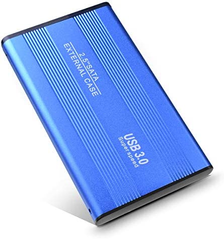 Disque Dur Externe 1to,USB3.0 SATA, Stockage HDD pour PC, Mac, Ordinateur de Bureaup, Ordinateur Portable, Wii U, Xbox (1to, Bleu) Fiche Technique et Prix au Maroc