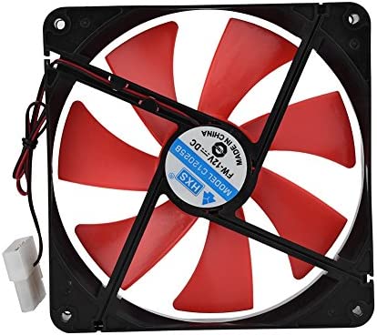 Richer-R Ventilateur de refroidissement PC, 14cm 12V Ventilateur de refroidissement PC Ultra-silencieux, roulement à huile, stable et silencieusement Facile à installer et à utiliser pour ordinateur d Fiche Technique et Prix au Maroc