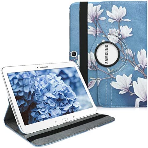 kwmobile Coque Compatible avec Samsung Galaxy Tab 3 10.1 P5200/P5210 - Coque Housse protectrice pour téléphone en Silicone Taupe-Blanc-Bleu-Gris Fiche Technique et Prix au Maroc