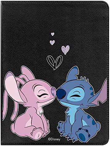 Housse pour tablette Samsung Galaxy Tab A8 2021 Officiel Disney Lilo & Stitch Kiss [Étui Tablet]. [Protection contre les chutes] Rotation à 360 degrés [Fonction Support]. Fiche Technique et Prix au Maroc