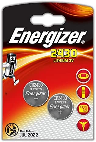 Lot de 20 Piles ENERGIZER CR2430-10 Blister DE 2 - Lithium 3V Fiche Technique et Prix au Maroc