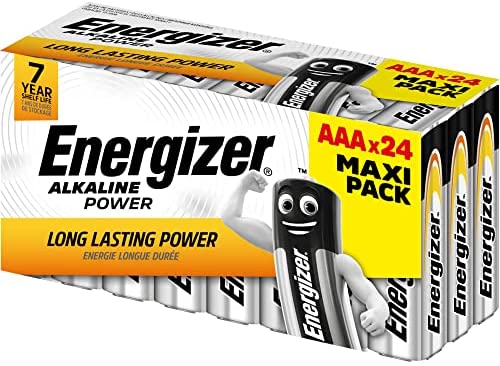 Piles AAA Energizer Alkaline Power, paquet de 24 Fiche Technique et Prix au Maroc