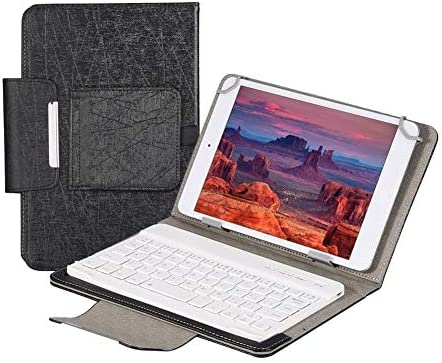Eboxer Clavier Bluetooth et étui pour Tablette PC 7 Pouces, étui pour Clavier Portable, Housse en Cuir avec Clavier Amovible, pour Android/iOS/pour Tablette de téléphone Portable Windows Fiche Technique et Prix au Maroc