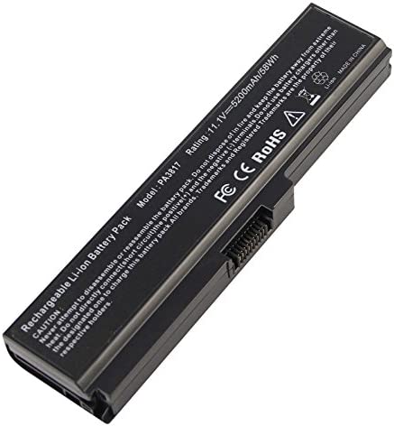 ARyee 5200mAh 11.1V PA3819U Batterie Batterie Ordinateur Portable pour Toshiba PA3817U-1BRS PA3819U-1BRS PA3817U-1BAS PA3818U-1BRS PA3816U-1BRS Fiche Technique et Prix au Maroc