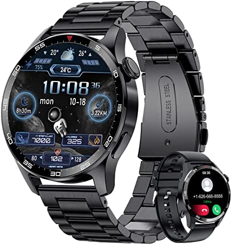 LIGE Montre Connectée Homme avec Appel Bluetooth,1,32'' HD Tracker d'Activité avec 21 Modes Sportifs Fréquence Cardiaque Sommeil Podomètre Calories,IP67 Étanche Sport Smartwatch pour iOS Android Fiche Technique et Prix au Maroc