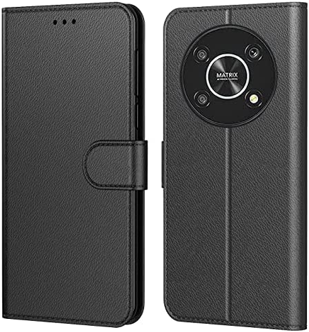 Tenphone Coque pour Honor Magic4 Lite 5G, Coque Honor Magic 4 Lite, Etui Protection Housse Premium en Cuir PU, Pochette Flip Case Compatible avec Honor Magic4 Lite 5G, Book (Noir) Fiche Technique et Prix au Maroc