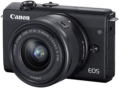 Canon EOS M200 Appareil Photo Hybride + Objectif EF-M 15-45 - Noir Fiche Technique et Prix au Maroc