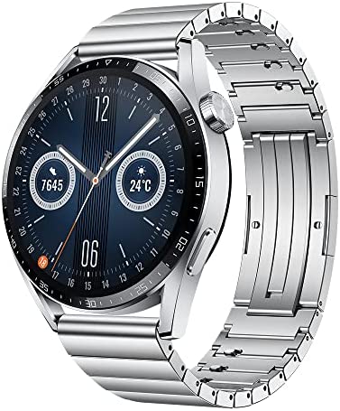 HUAWEI WATCH GT 3 46 mm,14 jours d'autonomie,AI Running Coach,100+ Modes Sport,Appels Bluetooth,Positionnement Précis à Cinq Systèmes,Suivi de la Fréquence Cardiaque,Surveillance du SpO2,iOS/Android Fiche Technique et Prix au Maroc
