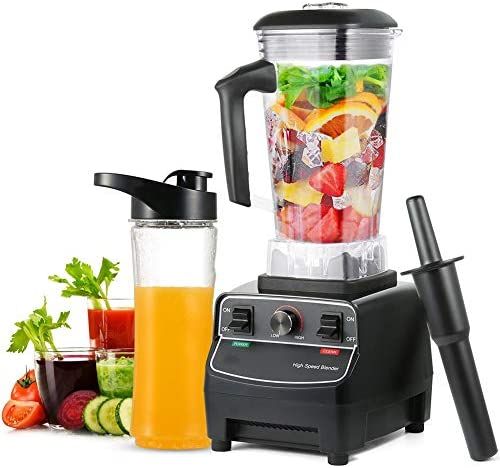 DSDD Mélangeur à Smoothie Multifonction/Machine à Soupe/broyeur à Glace/Presse-Fruits et légumes-Fonction d'auto-Nettoyage-Carafe BPA 2L à Six Lames, Prise Britannique Fiche Technique et Prix au Maroc