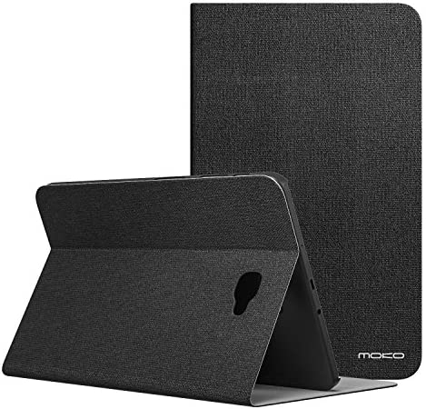MoKo Compatible avec Samsung Galaxy Tab A 10.1 2016 Housse, Étui Coque Protecteur de Couverture Anti-Choc pour Galaxy Tab A 10.1 modèle 2016(SM-T580 / T585), Cendre Noir Fiche Technique et Prix au Maroc