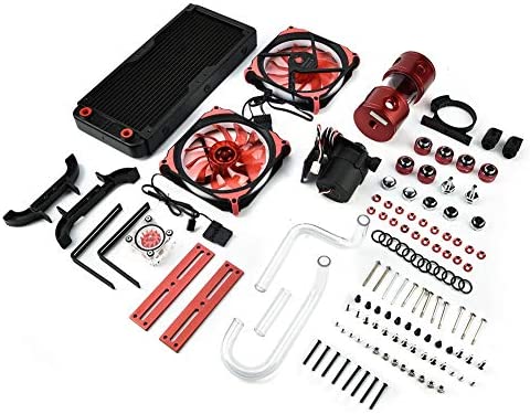 Tangxi Ordinateur Kit de Refroidissement PC Kit de Refroidissement de l'eau Pièces Ensemble de Refroidissement Liquide Système de Dissipateur de Chaleur pour Ordinateur Filetage à l'eau Fiche Technique et Prix au Maroc