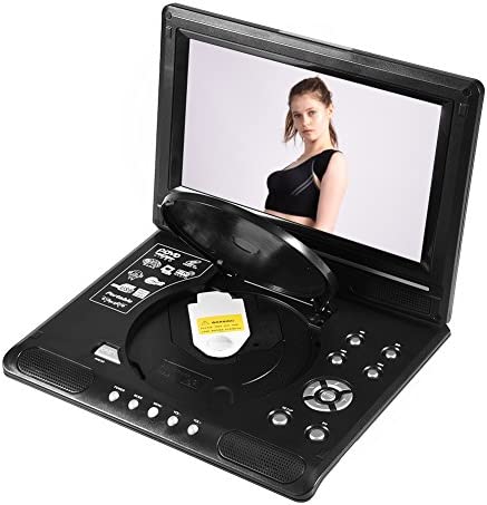 Lecteur DVD portable, écran large LCD portable rotatif 9 pouces Lecteur vidéo DVD Jeu radio FM SD USB AV CD VCD, fonction de jeu de soutien, fonction radio FM, fonction de décodage DOLBY(MOI) Fiche Technique et Prix au Maroc