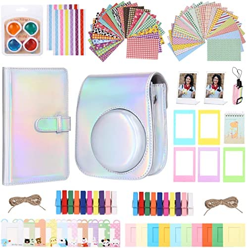Instantané Caméra Accessoires Compatible avec Instax Mini 11 Appareil Photo Instantané,Le Package Comprend Housse de Caméra,Comprend étui,Album,Filtres,Cadres,Autocollant de Bord and Coin Fiche Technique et Prix au Maroc