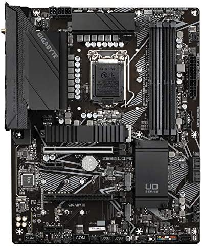 GIGABYTE Z590 UD AC Carte mère Intel Z590 LGA 1200 ATX Noir Fiche Technique et Prix au Maroc