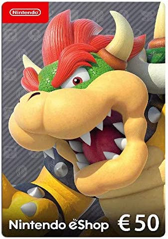 Carte Nintendo eShop 50 EUR | Code de téléchargement (EU) | Switch Fiche Technique et Prix au Maroc