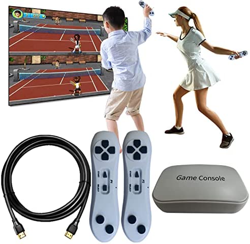 YRPRSODF Console de Jeu vid¨¦o avec 883 Jeux, Console de Jeu r¨¦tro Portable avec Manette de Jeu sans Fil 2,4 G, HDMI USB Plug and Play, Jouet Cadeau pour Gar?ons et Filles Home Interactive, Gris Fiche Technique et Prix au Maroc