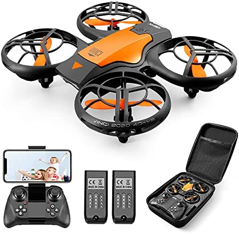4DRC Mini Drone avec Caméra 720P WiFi FPV, 20 Minutes de Vol, Induction de Gravité, Vol de Trajectoire, Mode sans Tête, 360° Flips ,Vol Stationnaire,, pour Les Débutants et Les Enfants Fiche Technique et Prix au Maroc