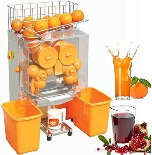 VEVOR Extracteur de jus 43x36x79cm,Presse-Agrumes Commerical 20 oranges/min,Centrifugeuse en Acier Inoxydable 120W,presser rapidement le jus d'orange/grenade/citron Fiche Technique et Prix au Maroc