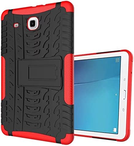 XITODA Etui pour Tab E 9,6 Pouces,Galaxy Tab E 9.6 Case, Hybrid Armor Design avec Kickstand Coque de Protection pour Tablette Samsung Galaxy Tab E 9.6 inch SM-T560/T561/T565 Pochette Etui - Rouge Fiche Technique et Prix au Maroc