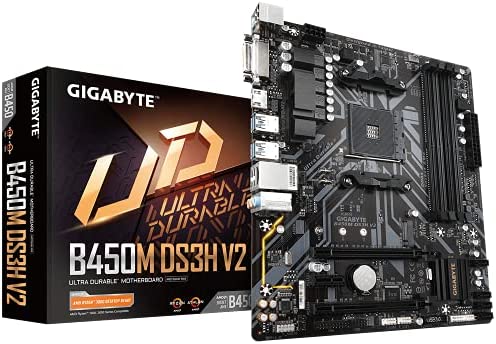 GIGABYTE - B450M DS3H V2 - Cartes mères Fiche Technique et Prix au Maroc