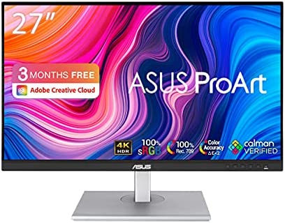 ASUS ProArt PA279CV - Ecran PC 27'' 4K - Dalle IPS - 3840x2160 - 350cd/m² - Display Port, 2x HDMI, USB-C & 4x USB 3.0 - Delta E< 2 - HDR 10 - 100% sRGB / 100% Rec. 709 - Garantie 5 ans Fiche Technique et Prix au Maroc