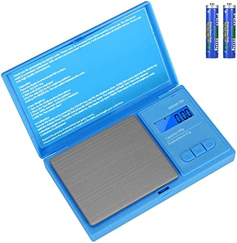 Balance de Précision, 700g/0.01g, Balance de Cuisine, Balance de Poche Numérique Portable avec Écran LCD et Tare Function, Balance de Bijoux Pour Les Bijoux ​Le thé Levure Le Cuisine,Bleu Fiche Technique et Prix au Maroc
