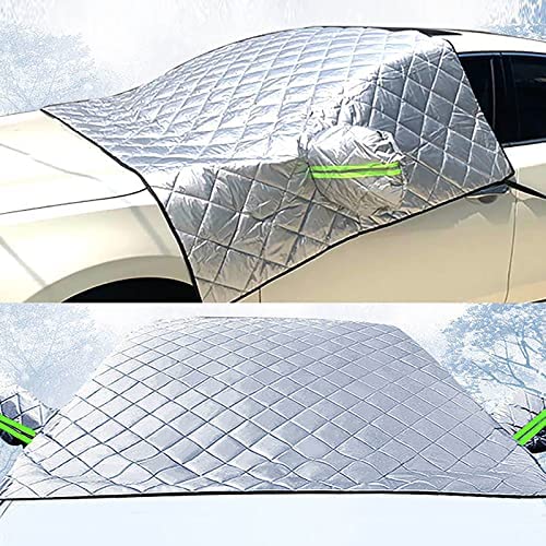 Ambolio Couverture Pare Brise Voiture Universelle Couverture Pare Brise Voiture Protege Pare Brise Givre Protection Pare Brise Hiver Protection Pare Brise Gel Repliable Fiche Technique et Prix au Maroc