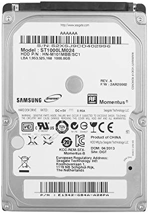 Samsung SpinPoint M8 HN-M101MBB Disque dur 1 To interne 2.5" SATA-300 5400 tours/min mémoire tampon : 8 Mo Fiche Technique et Prix au Maroc