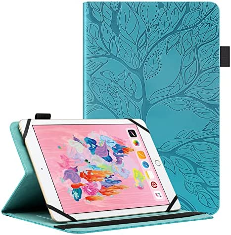 Succtopy Coque Universel Tablette 10 Pouces PU Cuir Cover Tablette Housse de Protection 9" 9.7" 10.1" Porte-Crayons Portefeuille Tablet Étui pour Galaxy Tab A,Huawei MediaPad,Lenovo Tab,Bleu Fiche Technique et Prix au Maroc