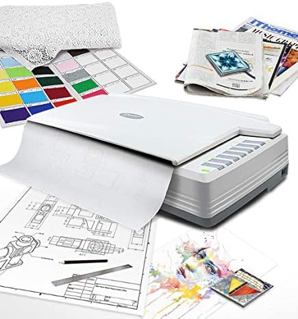 Plustek OpticPro A320E - Scanner à Plat CCD A3, Zone de numérisation 30,5 x 43,2 cm avec Une résolution de numérisation de 800 dpi. Conforme aux Normes ICA et Twain. Win/Mac Fiche Technique et Prix au Maroc