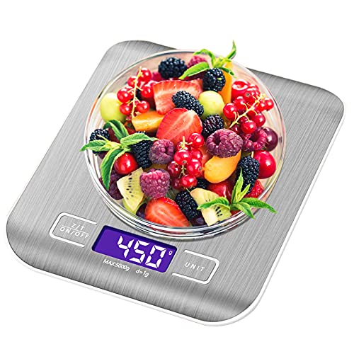 Balance éLectronique Professionnelle, Balance Alimentaire En Acier Inoxydable De Haute Qualité Avec éCran Lcd, Balance Pour Usage Domestique à Haute PréCision (Sans Batterie) Fiche Technique et Prix au Maroc