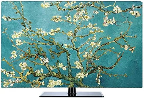 NANKAN 22-80 Pouces Housse de Télévision Polyester Antipoussière aux Couleurs Vives Housse de Protection pour TV pour LCD LED TV Couverture (Color : Green, Size : 55in) Fiche Technique et Prix au Maroc