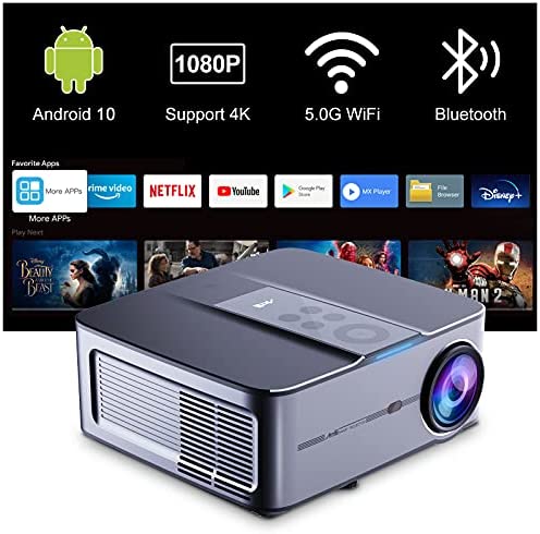 Videoprojecteur Full HD Android 10,Artlii Play 3,Retroprojecteur 4K,120% NTSC, Google Assistant, Correction ±45° 4D, Projecteur WiFi Bluetooth, Son Dolby Stereo pour Film, Jeux Video,Netflix,Disney+ Fiche Technique et Prix au Maroc