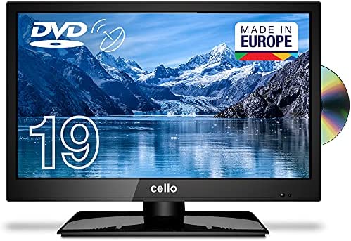 Cello C1920FSDE Téléviseur LED HD Ready 19 Pouces avec Lecteur DVD Intégré et Triple Tuner DVBT2 S2 Noir Fiche Technique et Prix au Maroc