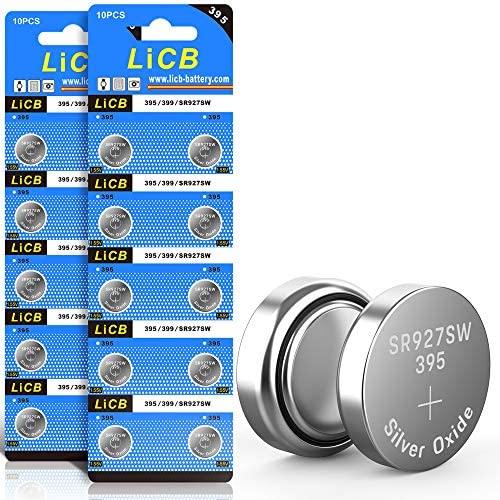 LiCB SR927SW 395 AG7 LR927 399 V395 Lot de 20 piles bouton, 1,5 V Fiche Technique et Prix au Maroc