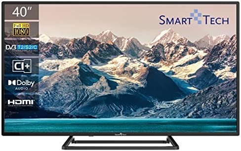 Smart Tech TV LED Full HD 40 pouces (100cm) 40FN10T3 Triple Tuner Dolby Audio H.265 HDMI USB Fiche Technique et Prix au Maroc
