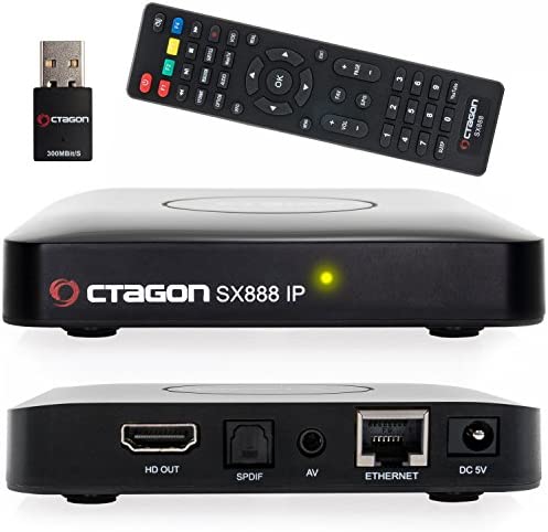 Octagon SX888 H265 Mini IPTV Box m3u - Récepteur avec Stalker, liste, VOD, Xtream, WebTV [USB, HDMI, LAN] Full HD Fiche Technique et Prix au Maroc