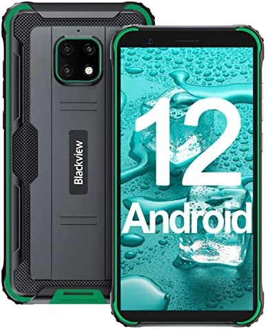 Smartphone Incassable, Blackview BV4900 Pro Telephone Portable 4G (4Go+64Go, SD 128Go, Octa-Core, Batterie 5580mAh, 13MP+5MP, 5.7" Smartphone Etanche Dual SIM) Android 10, GPS/NFC/Face ID/Gyroscope Fiche Technique et Prix au Maroc