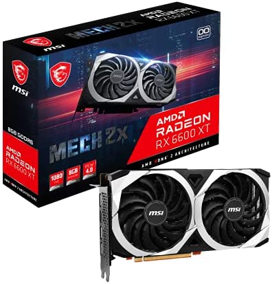 MSI Radeon RX 6600 XT Mech 2X 8G OC Carte Graphique V502-004R Fiche Technique et Prix au Maroc