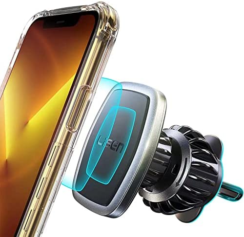 LISEN Support Téléphone Voiture, Clip Améliorer 2022 [6 Super Aimants Puissants] Support Aimant Telephone Voiture [Case Friendly] Support Magnetique Porte Telephone Voiture pour Tous Les Fiche Technique et Prix au Maroc