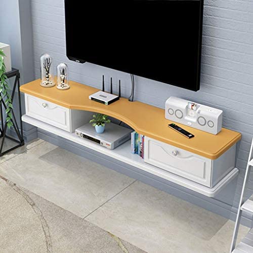 Étagère Console murale murale Console de télévision Meuble de télévision Support de télévision Support mural pour tablette Accessoires pour routeur TV Routeur WiFi Boîtier TV Set Top Box Console audio Fiche Technique et Prix au Maroc