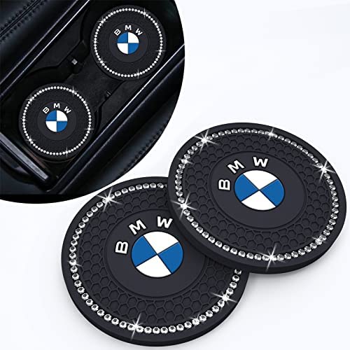 Porte Gobelet Voiture Coaster pour BMW 1 3 5 6 Series X1 X3 X7 X5 X6 Z4 7 M Série,Support Gobelet Voiture Dessous de Verre Anti-dérapant,Accessoires intérieurs, Noir Fiche Technique et Prix au Maroc