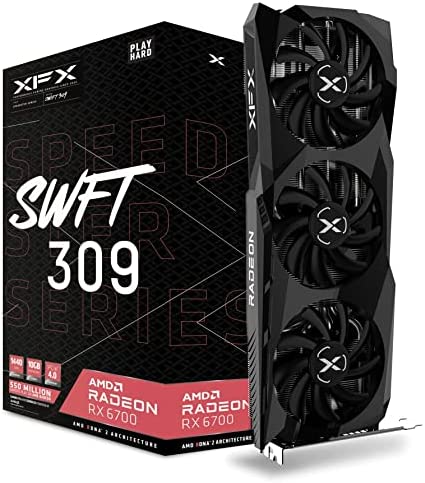 XFX VGA 8GB Radeon RX6700 SWFT309 Core Gaming 3xDP/H Speedster SWFT309 AMD Radeon RX 6700 Core Gaming G Fiche Technique et Prix au Maroc