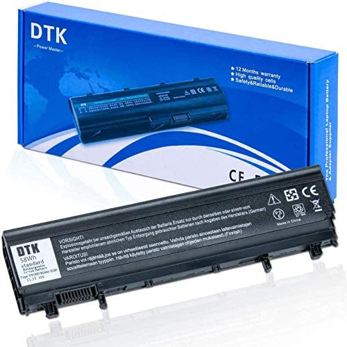 DTK Batterie Ordinateur Portable pour Dell E5440 E5540 P/N: N5YH9 VV0NF VVONF VJXMC 0M7T5F 0K8HC 1N9C0 7W6K0 F49WX NVWGM CXF66 WGCW6 Ordinateur Portable [Li-ION 11.1v 5200mAh 6cells] Fiche Technique et Prix au Maroc