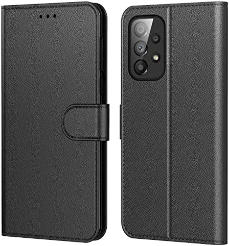 Tenphone Coque pour Samsung Galaxy A53 5G, Coque Samsung A53 5G, Etui Protection Housse Premium en Cuir PU,Pochette Flip Case Compatible avec Samsung Galaxy A53 5G (Book Noir) Fiche Technique et Prix au Maroc