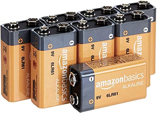 Amazon Basics Piles alcalines 9 V pour le quotidien - Lot de 8 (le visuel peut différer) Fiche Technique et Prix au Maroc